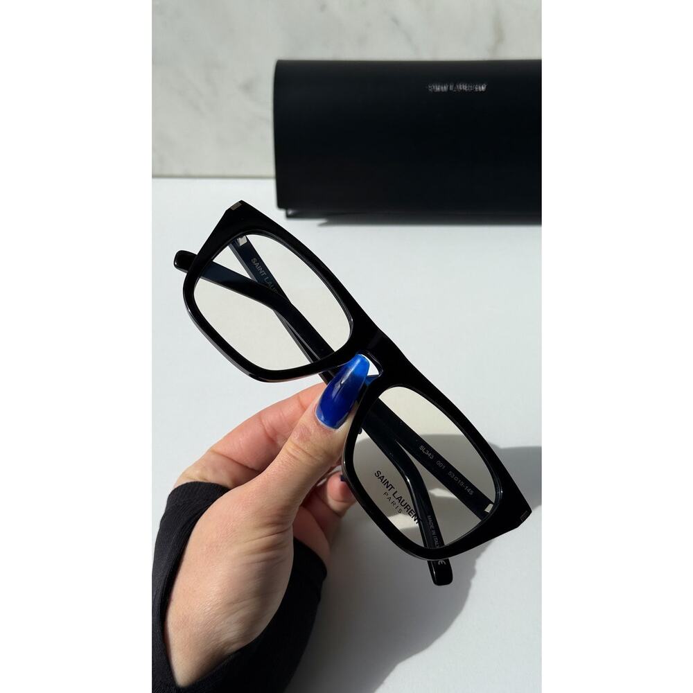 NEW Saint Laurent SL343 Optical Frames in Black - Picture 9 of 9